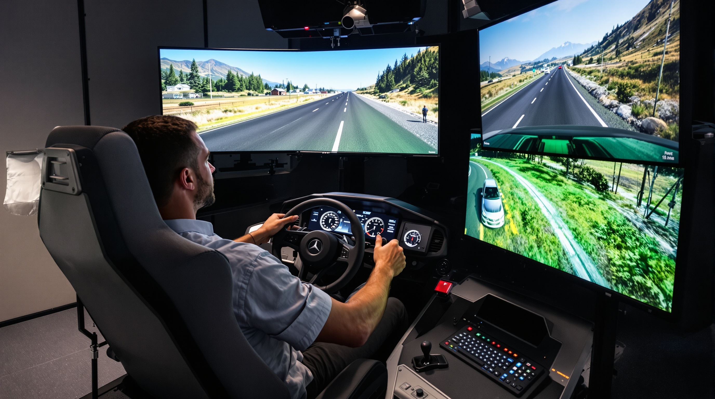 Simulateur de conduite Auto École Cabanes